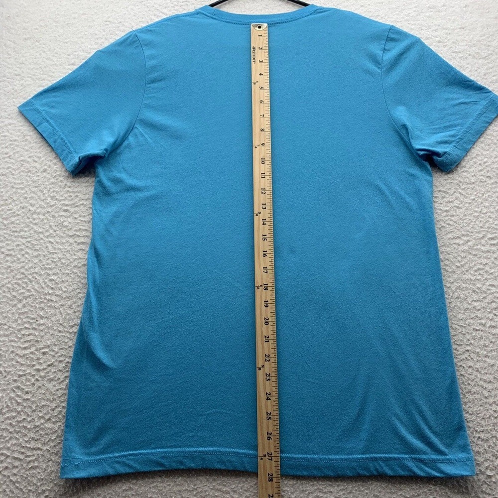 Huk T-Shirt Mens Large Blue Performance‎ Fishing USA Strong Outdoors Dad - Picture 4 of 10